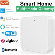

Tuya ZigBee Smart Home Gateway WIFI Bluetooth Mesh APP Remote Control Smart Socket Switch Bulbs Sensors For Alexa Google Home