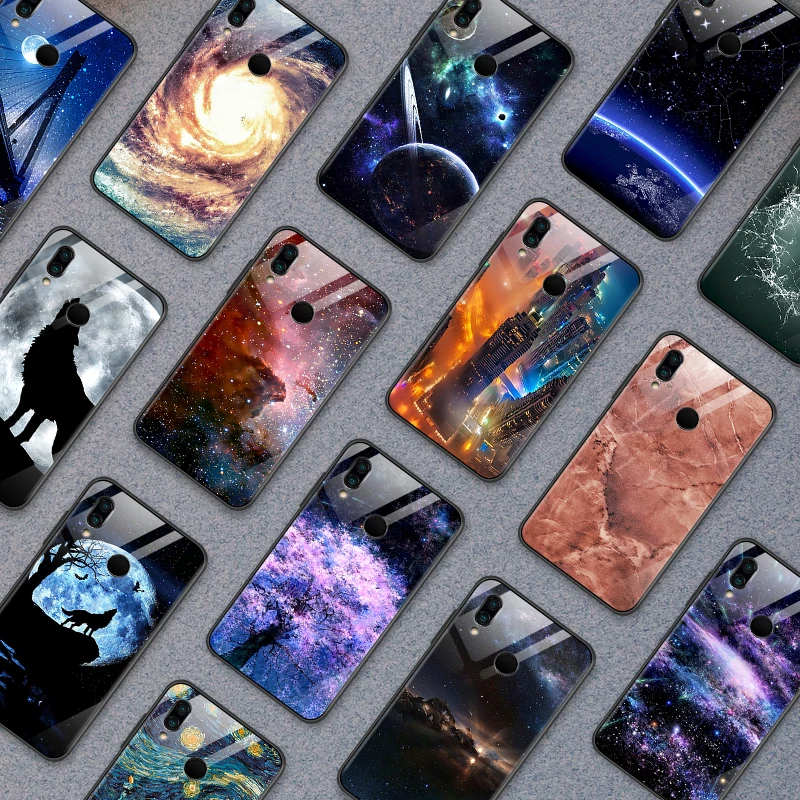 Чехол для телефона Huawei Enjoy 9s чехол из закаленного стекла Mate20 Lite Pro Nova 2 3i 4 P Smart + P20 P30