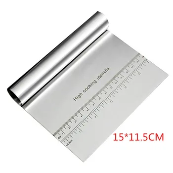 

Kitchen Accessories Stainless Steel Dough Cutter Pastry Spatulas Scraper Baking Accessories Cake Decoration Tools Baking Cutters