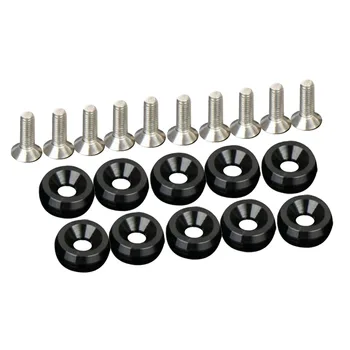 

20pcs set Washer Bolt CNC Aluminum Bumper Dress Up M6x15mm Replacement