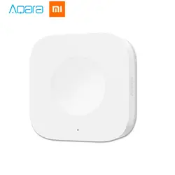 Умный беспроводной переключатель Xiaomi Mijia Aqara, умный пульт дистанционного управления с одним ключом, интеллектуальное приложение для