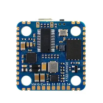 

GloryStar MATEK Systems F722-miniSE F7 Flight Controller OSD 3-8S 5V/2A BEC MPU6000 32M Blackbox 20X20/30.5X30.5MM