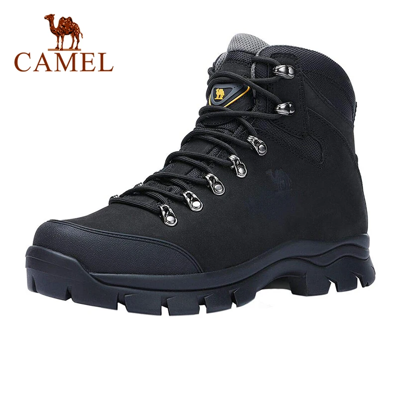 Trekking Shoes Tactical-Boots CAMEL Military Climbing Outdoor Waterproof High-Top Male