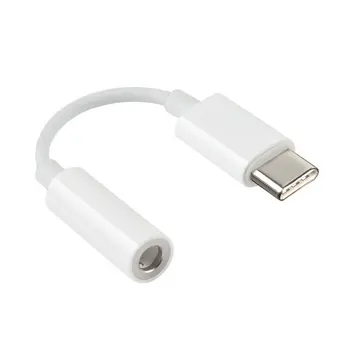 

Type-C To 3.5mm Earphone Cable Adapter 3.1 Type C USB-C male To 3.5 AUX Audio Female Jack Durable For mi 6 For Letv 2