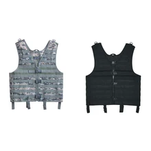 Тактический жилет страйкбол для боевой стрельбы Молл жилет открытый охотничий штурмовой жилет