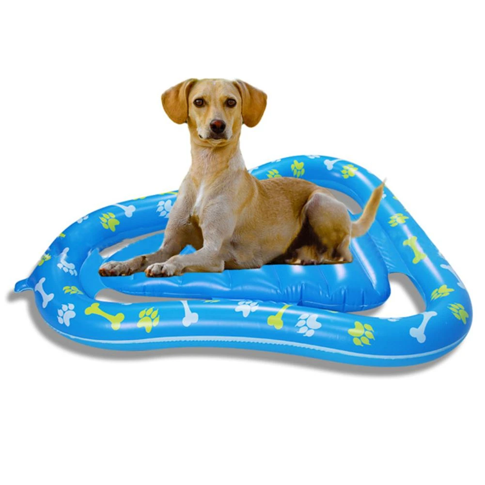 Dog Pool Float Summer Pet Dog Swimming Pool Float Dog Pool Floating Row
