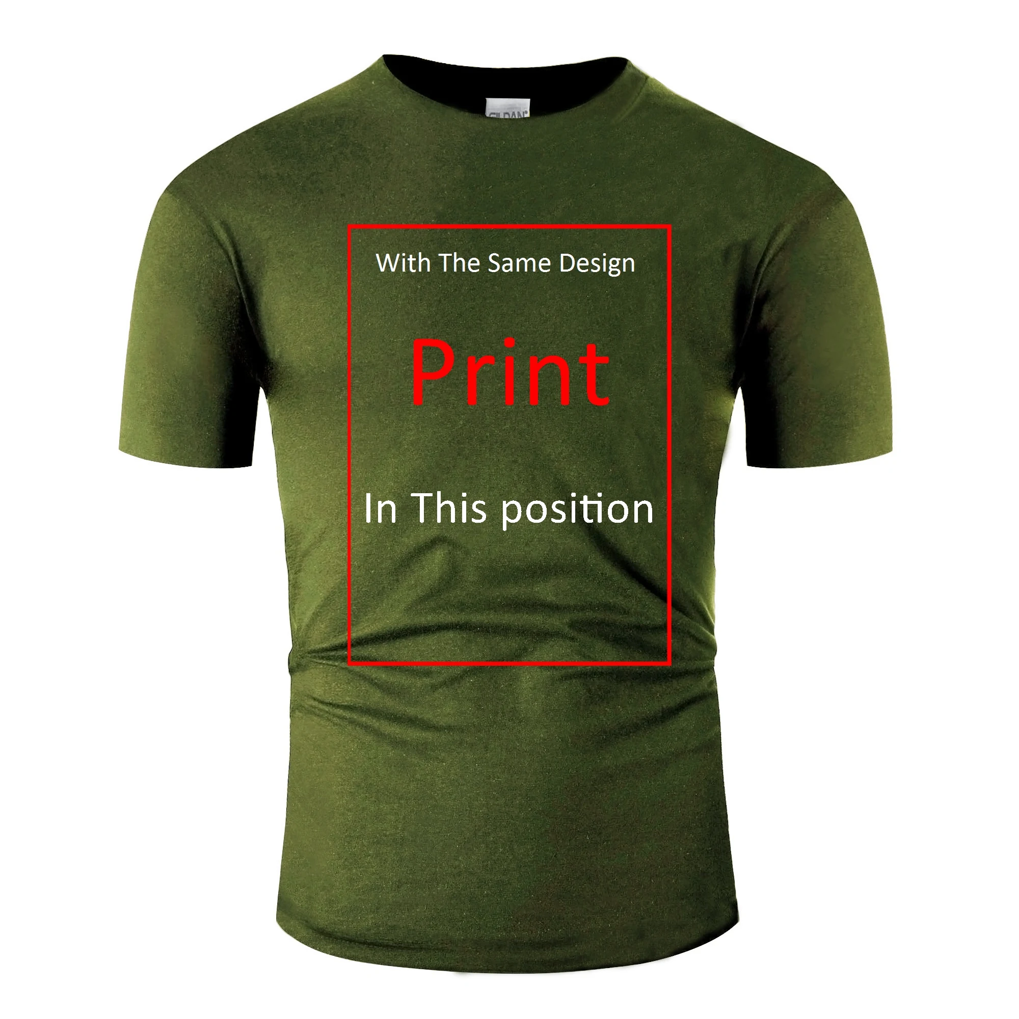Унисекс новая футболка для кроссфита, футболки с черепом, мужские новые футболки, Классическая Swag футболка с буквами, круглый воротник, футболки - Цвет: Army Green