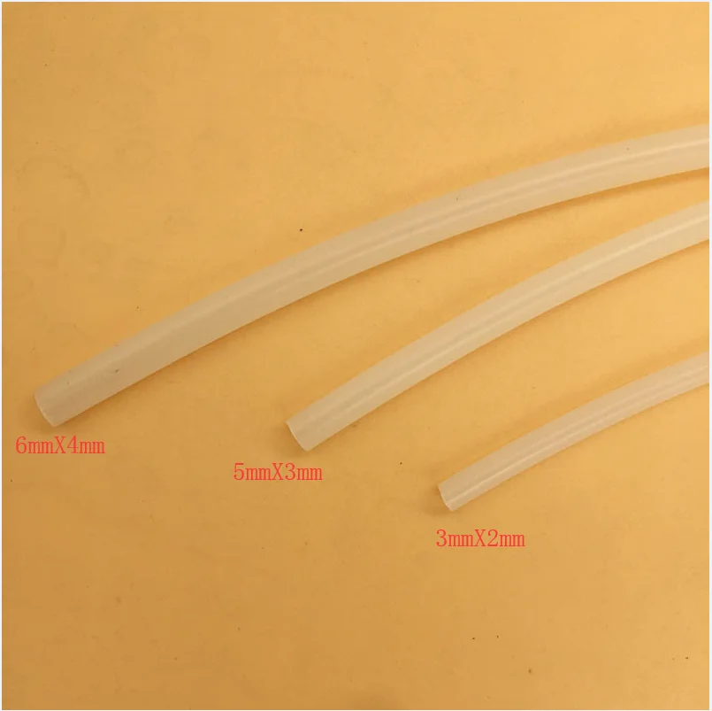 

Silicone ink tube soft pipe hose 4*2mm 5*3mm 6*4mm tubing for ink pump /cap top/ syringe Roland Mutoh Mimaki Sunika Xuli printer