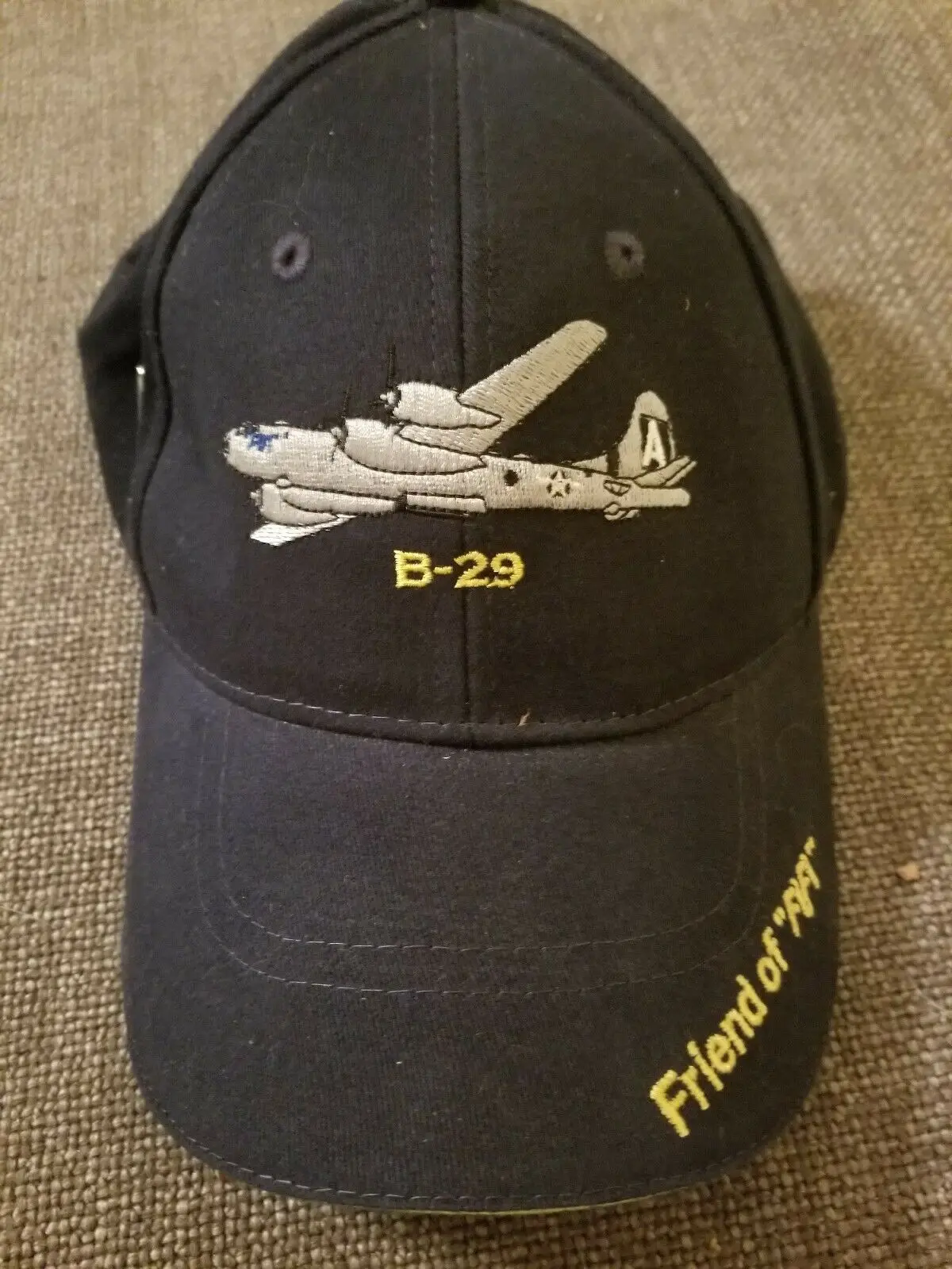 

Printed B-29 Bomber Friend of FIFI Baseball Hat Commemorative Air Force