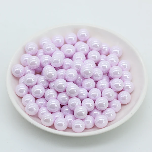 lt amethyst 50 p, 6 мм, 8 мм, 10 мм, без отверстия, круглый корпус, жемчуг, свободные акриловые амулеты, конфетные украшения, бусины, сделай сам, ремесло, изготовление ювелирных изделий, много цветов - Цвет: lt amethyst