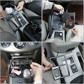 

For Toyota Rav4 2006-2012 Car Interior Modification Parts Real Carbon Fiber (Soft) Scratch Resistant And Wear Resistant