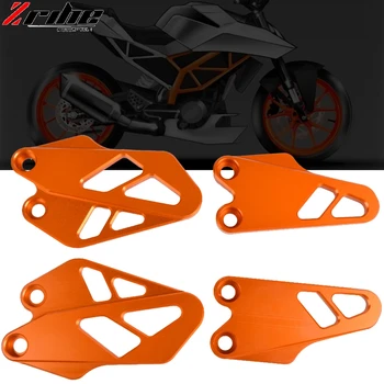 

FOR KTM 125 250 390 DUKE 2017 2018 2019 Motorcycle Front And Rear Heel Protective Cover Guard Foot Flanks Motorbike Accessories