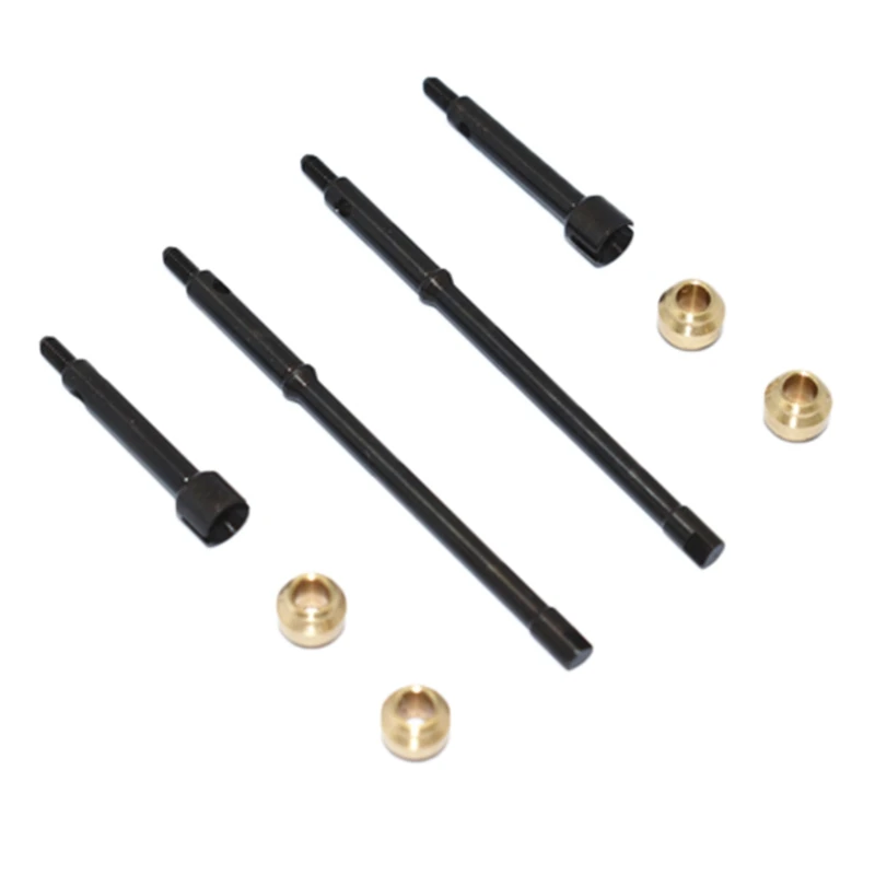 

Rear Axle Shaft Drive Shaft Set for AXIAL-1/24 4WD SCX24 DEADBOLT-AXI90081 Rc Car Parts