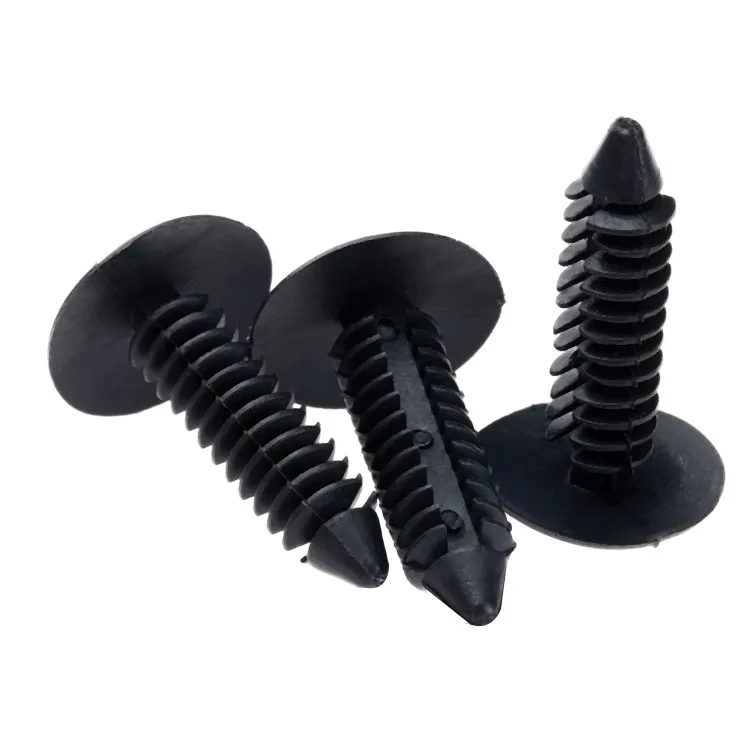 50pc 7mm Hole Car Rivets Fastener Fender Bumper Push Pin Clips For Toyota Nissan