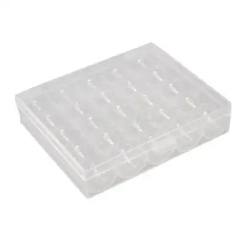 

1 Pc 25 Grids Mini Transparent Plastic Storage Box Earplugs Jewelry Pill Storage Box 12cm*10cm*2.5cm D5X9
