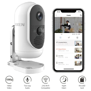 

Outdoor Camera Wireless, XTU 1080P Rechargeable Battery Security Mini Camera with 2-Way Audio, Home Security Camera