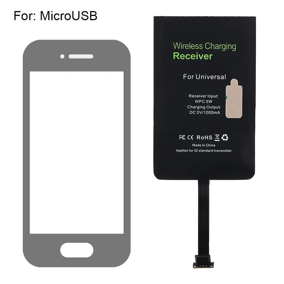 Qi стандарт тока беспроводное зарядное устройство 5 Вт модуль приемника для