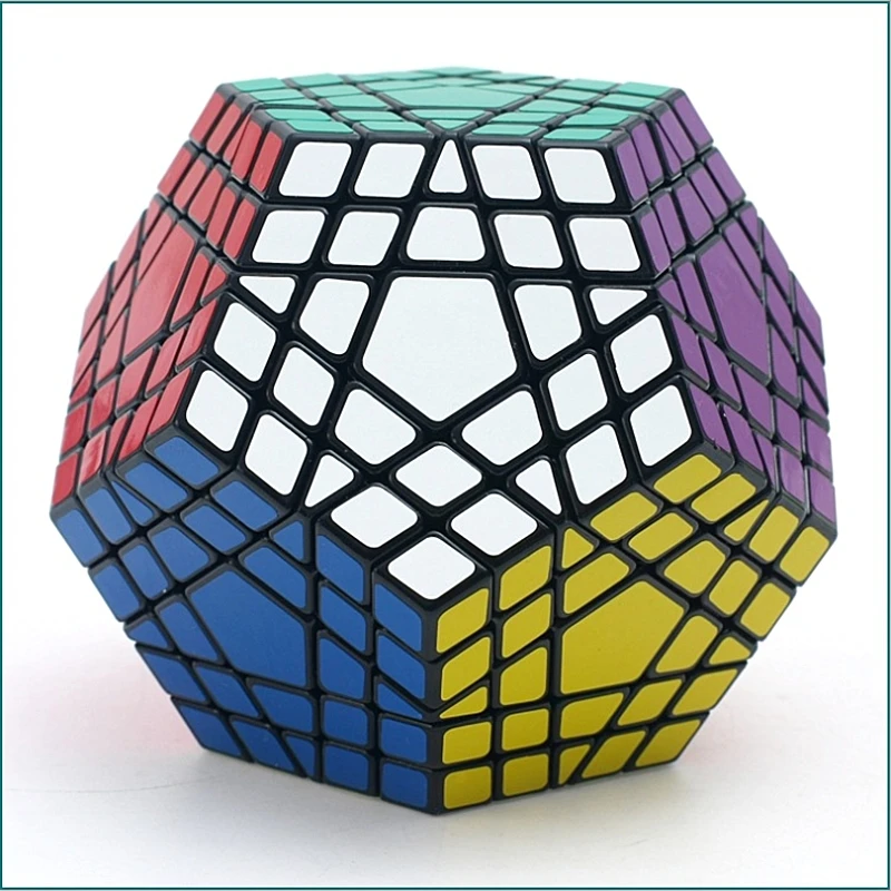 Shengshou 5x5 Megaminxed Куб 5x5x5 куб додекаэдра shengshou Megaminxed 5x5, волшебный куб, 12-сторонние Cubo Magico, Обучающие игрушки-пазлы