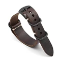 Dark brown-B buckle