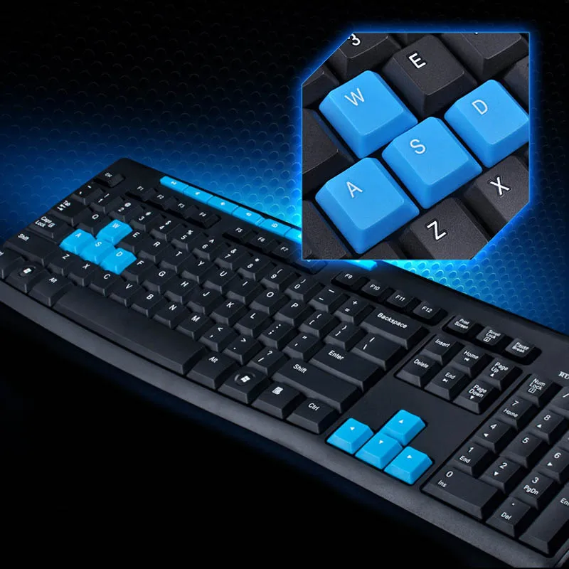 

Newly New 2.4G Wireless Gaming Keyboard + Mouse Set Combo for Desktops Laptops PC 999