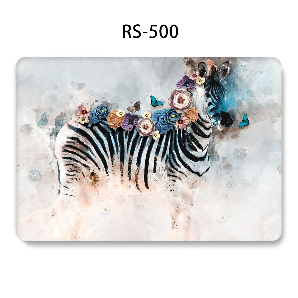 500 3D чехол для ноутбука MacBook Air Pro retina 11 12 13 13,3 15 сенсорный экран A2159 для macbook Touch ID Air 13 A1932+ чехол для клавиатуры - Цвет: 500