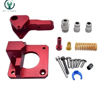 

Cr10 Aluminum Upgrade Dual Gear Mk8 Metal Extruder Kit for CR-10S PRO Ender-3 Btech 3d Printer Feed Double Pulley Extruder