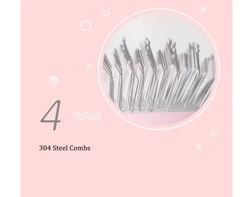 

comb Pet 304 Stainless steel Airbag Cat Pin Hair removal comb Animal care tools