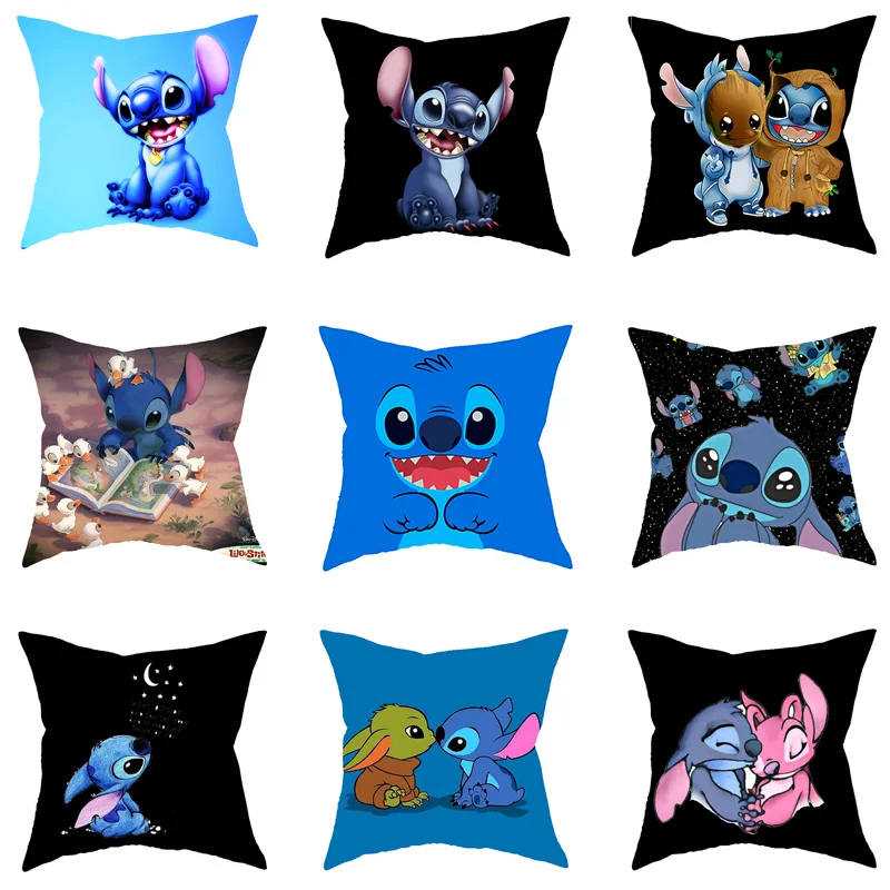 Чехол для подушки Disney Lilo &amp Stitch Series мультяшный диван в стиле аниме чехол