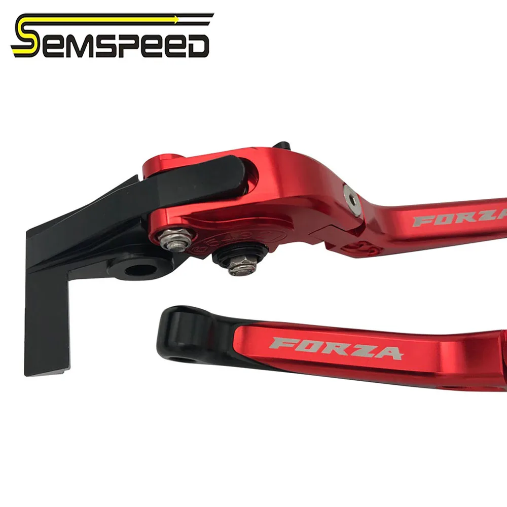 SEMSPEED CNC FORZA300 Складные Выдвижные Тормозные рычаги для Honda Forza 300 250 125 2010- NSS300 SH300 MF13 аксессуары