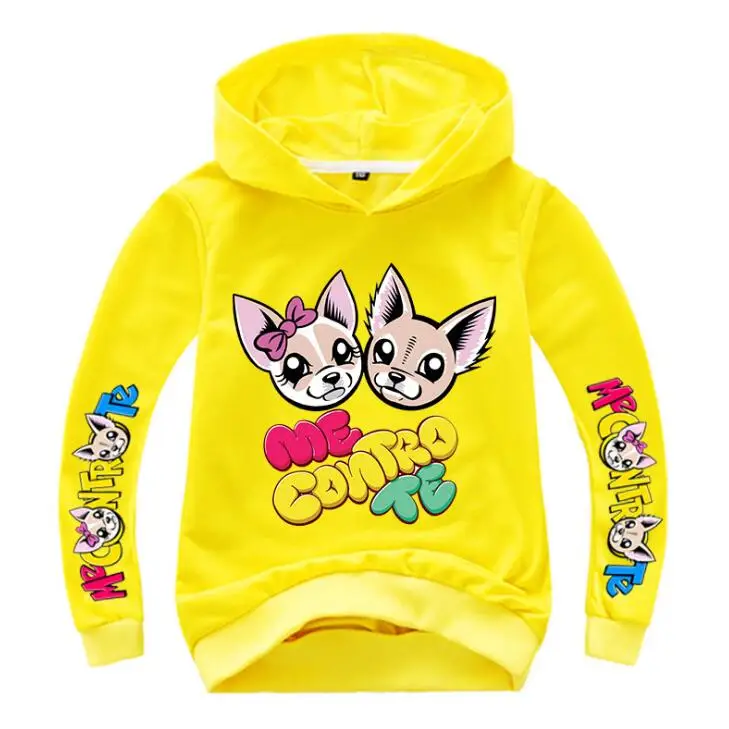 2-16Y YouTube Me Contro Te Hoodie Kids Anime Hoodies Teenager Boys Sweatshirts Toddler Girls Headwear Hip Hop Clothing