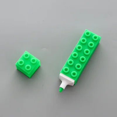 Зеленый 1 шт. Mildliner текстовый маркер планировщик блокнот DIY маркировка хайлайтеры для школы цветные ручки милые канцелярские товары 6 цветов для студентов - Цвет: Зеленый