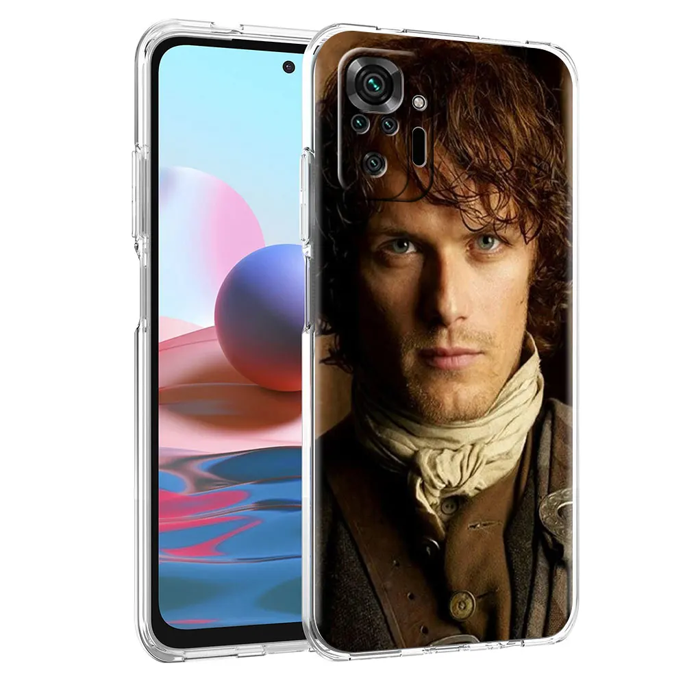 Transparent Case for Xiaomi Redmi Note 9S 9 8 Pro 10S 10 5G 8T 9T 7 9C Clear Ultrathin Soft Smartphone Cover OUTLANDER TV Series