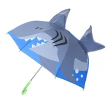 Детский зонтик для мальчиков и девочек с мультяшными ушками животных зонтик на заказ принцесса длинная ручка безопасный светильник портативный зонтик N1HB