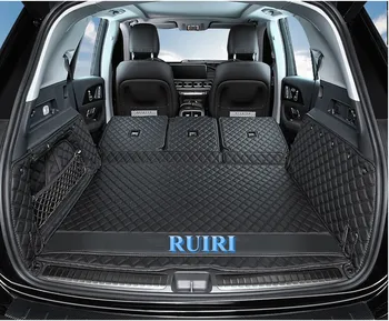 

Best quality! Special car trunk mats for Mercedes Benz GLE W167 2020 7 seats durable boot carpets cargo liner mats for GLE 2021