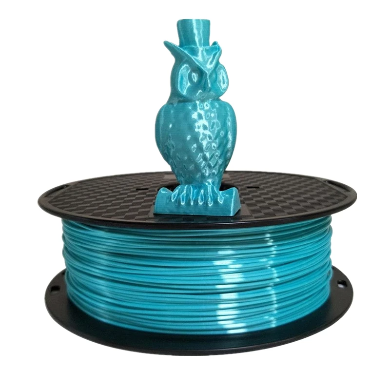 

Silk PLA Blue 1.75mm 3D Printer Filament Luxury Silky Blue Rich Luster 250g/500g/1kg Shiny 3D Pen Printing Materials Consumables