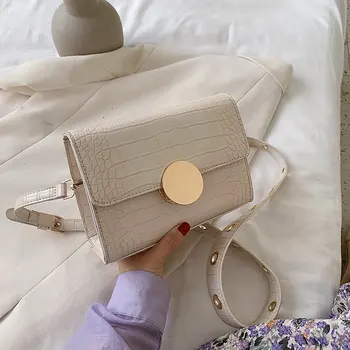 

Famous Design Pu Leather Women Crossbody Bags Shopping Street Female Handbags Luxury Purse Shoulder Bags