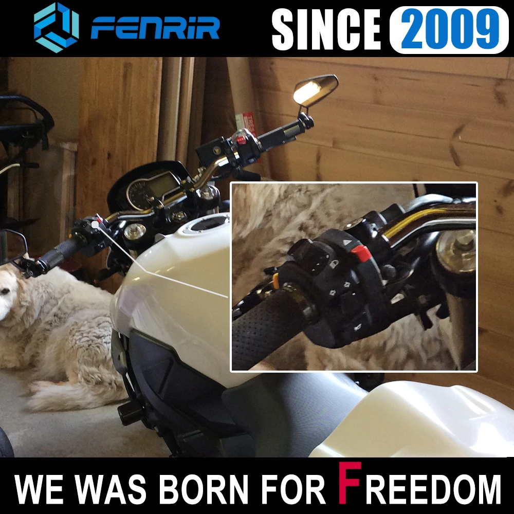 Сигнал поворота для мотоцикла Honda Cb190 Xr 250 Cg125 Shadow Yamaha 22 мм|Переключатели мотоцикла|