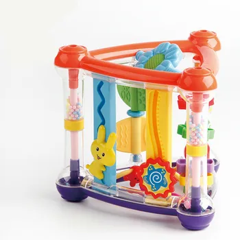

Baby Toys 0-12 Months Activity Play Cube Infant Development Educational Hanging Toys Newborn Rattle Toy Boy Girl oyuncak