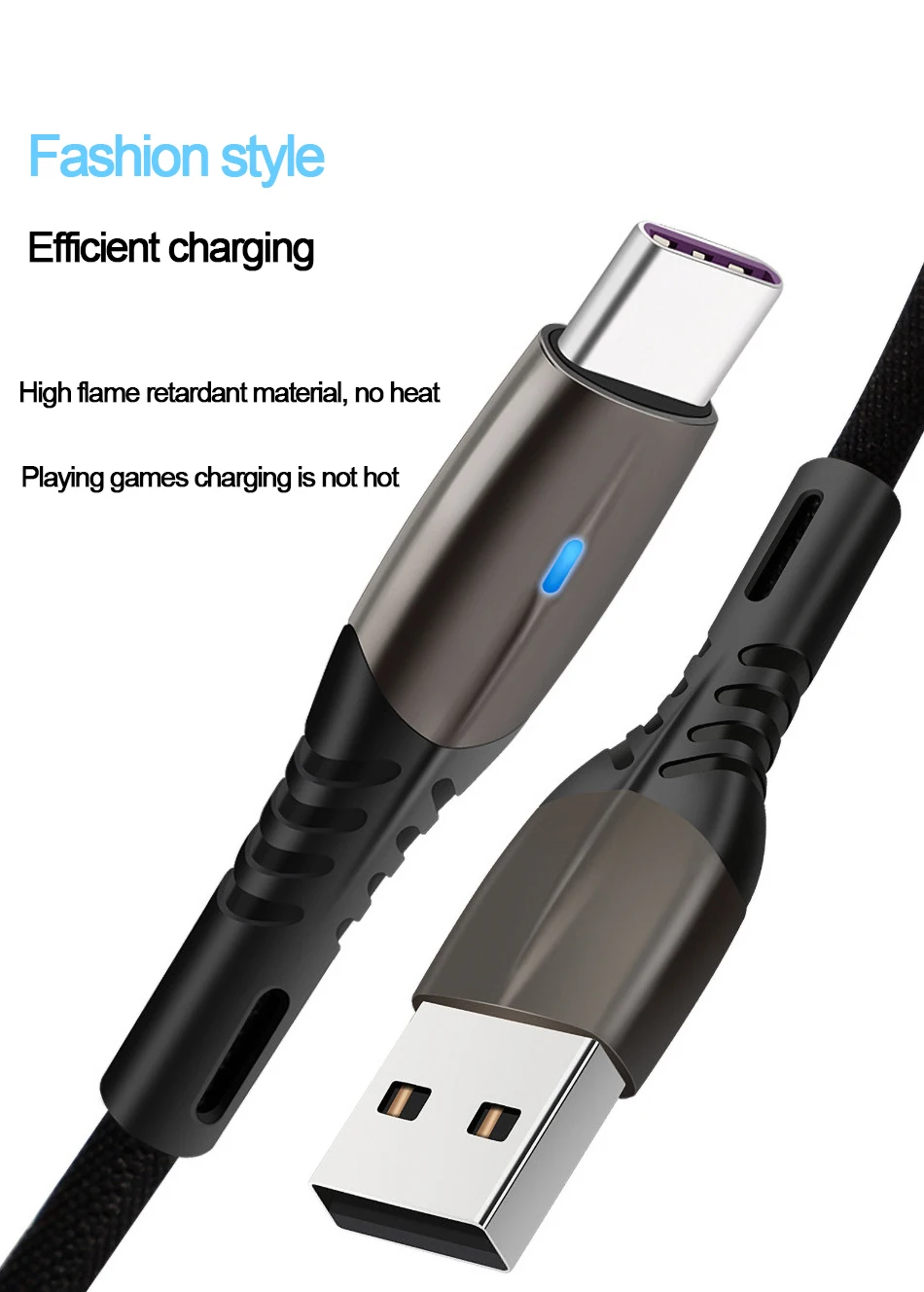 Тип usb C кабель USB type-C c функцией быстрой зарядки передачи данных мобильного телефона Android кабели Xiaomi Redmi huawei samsung Тип C устройство Зарядное устройство Шнур