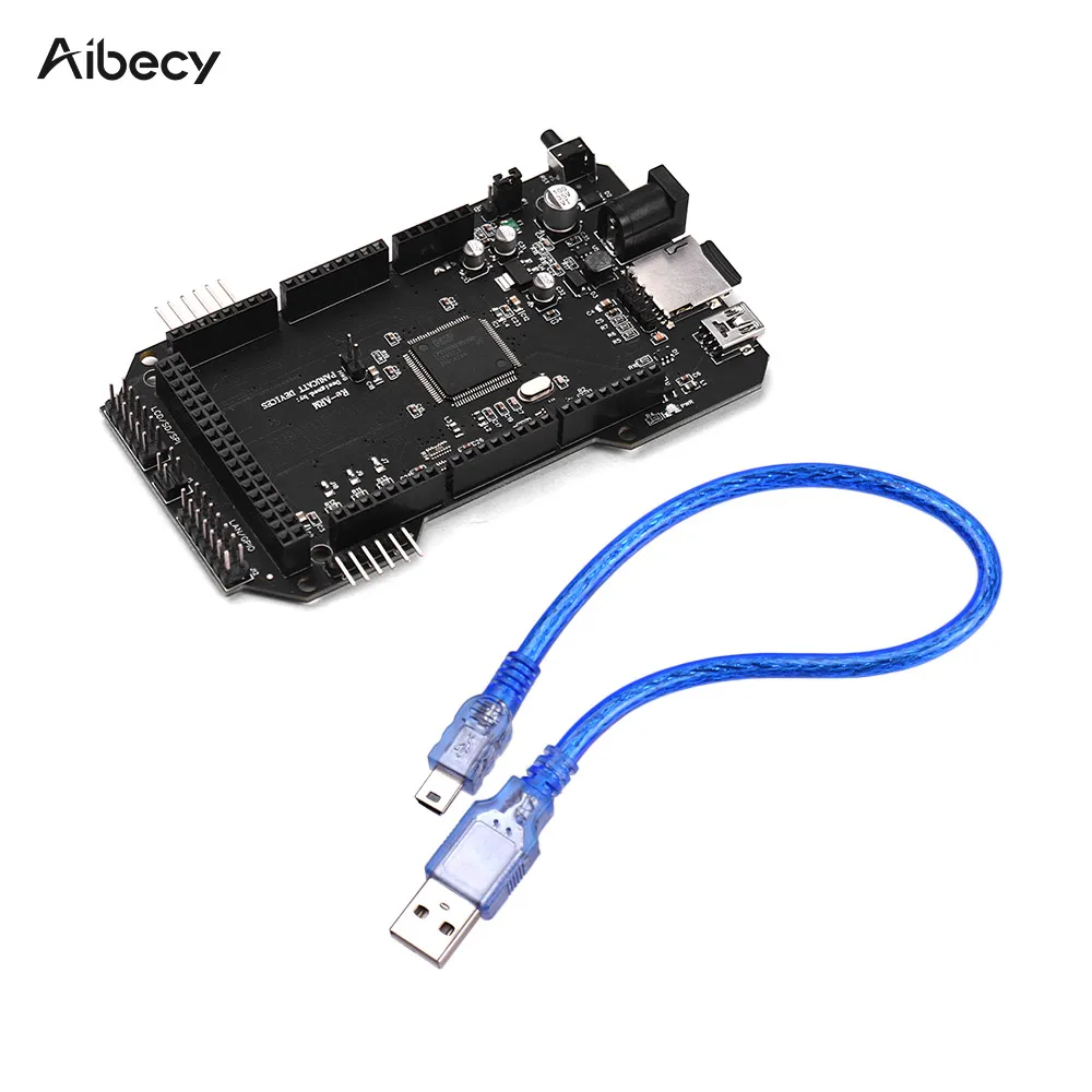Aibecy Re-ARM 32-битный контроллер доска Мега 2560 3D-принтеры доска с USB кабелем для 3D-принтеры Запчасти