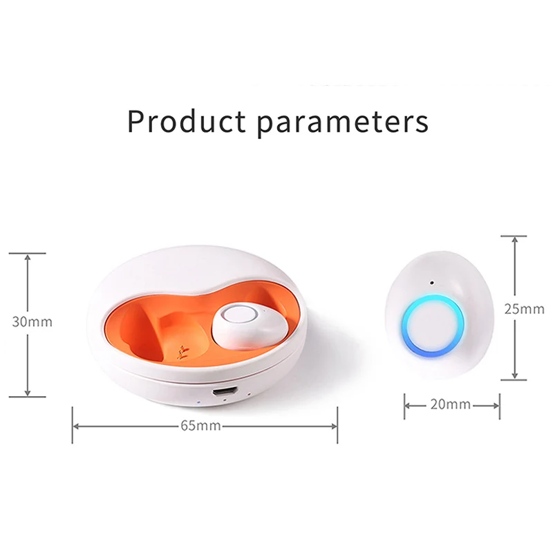 K10 Mini TWS 5,0 Bluetooth наушники, беспроводные 3D стерео наушники, спортивные наушники, двойной микрофон с зарядным устройством