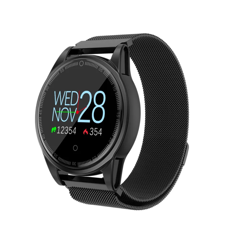 

R13S Men Fashion Smart Watch Heart Rate Blood Pressure Oxygen Fitness Tracker Clock IP67 Waterproof for Android IOS PK Q9 watch