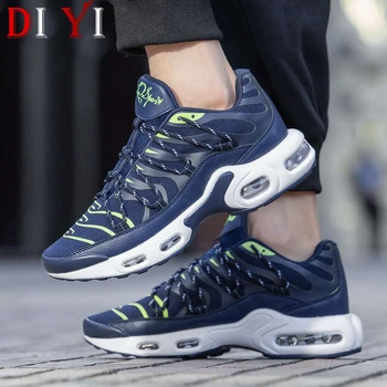 

Air Shoes Men for Lace Up Running Sneakers Men's Summer Sports Shoes Sport Man Breathable Mesh Runners Scarpe Uomo Plus Size A05