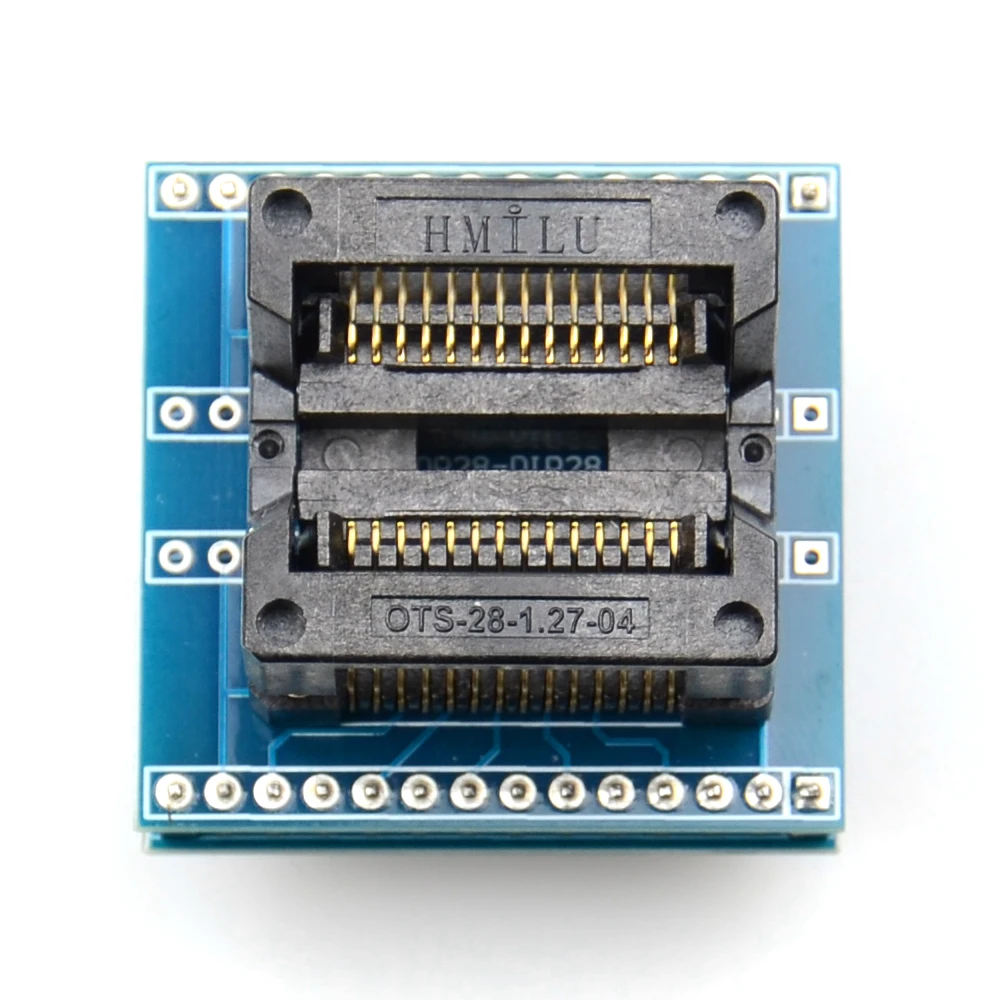 SOIC28 SOIC 28 SOP28 для DIP28 программист разъем адаптера тела Ширина 7 5 мм 300MIL IC гнездо