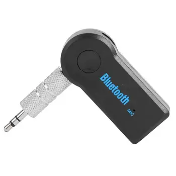 

3.5mm Jack AUX Wireless Audio Receiver Handsfree Bluetooth Transmitter Adapter Classic Colors and Simple Durable Design