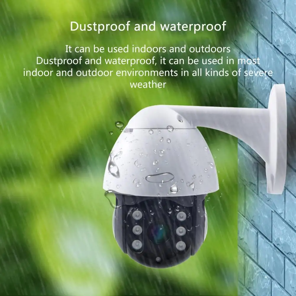 

Human Tracking Cctv Camera Outdoor 1080P Dome Ptz Surveillance Camera Seguridad Ip Wifi Exterior Home Security Camera