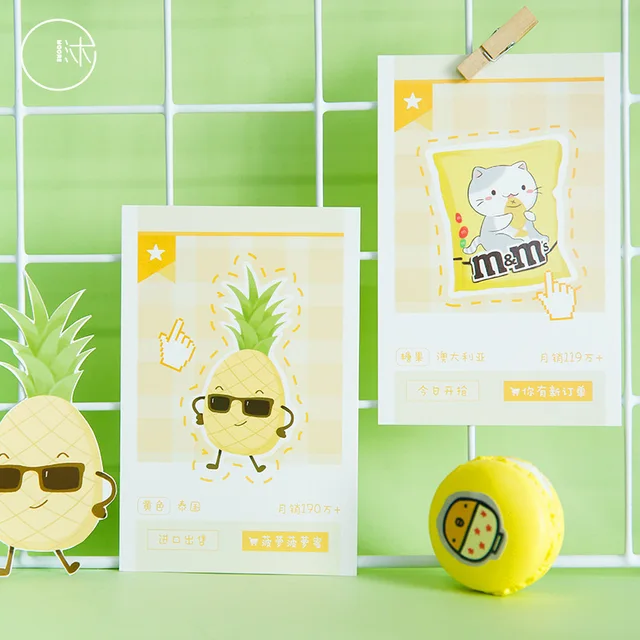 Cartões de Boas Vindas Encantadores com Comidas Deliciosas: O Presente Perfeito para Todas as Ocasiões 3 Cartões postais de comida deliciosa