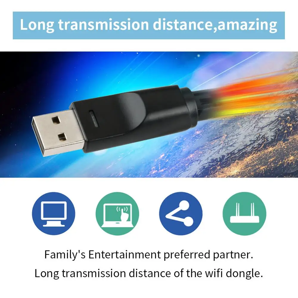 20 шт./лот Смарт ТВ приставка антенна RT5370 USB wifi для Freesat v7 Золотой V8 MAG250 спутниковый приемник беспроводной wifi адаптер Антенна
