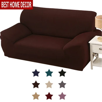 

Solid Color Waterproof Elastic Sofa Covers for Living Room Anti-dirty Couch Slipcovers L shape Sofa Cover Furniture Protector