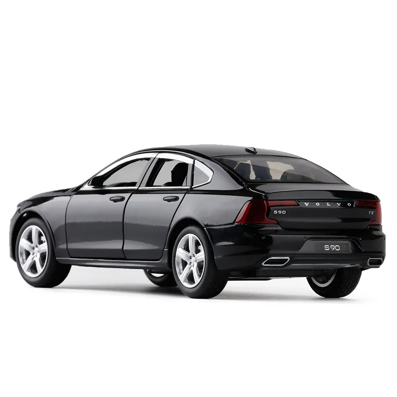 JK1/32 Volvo S90 автомобиль шесть дверей металлический звук и светильник воин сплав модель автомобиля игрушка автомобиль мебель коллекция